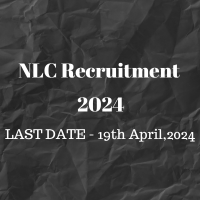 NLC Recruitment 2024