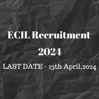 DAE ECIL Recruitment 2024 without GATE