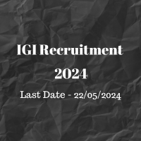 IGI Recruitment 2024